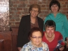 Sisterhood dinner honorees and presidium